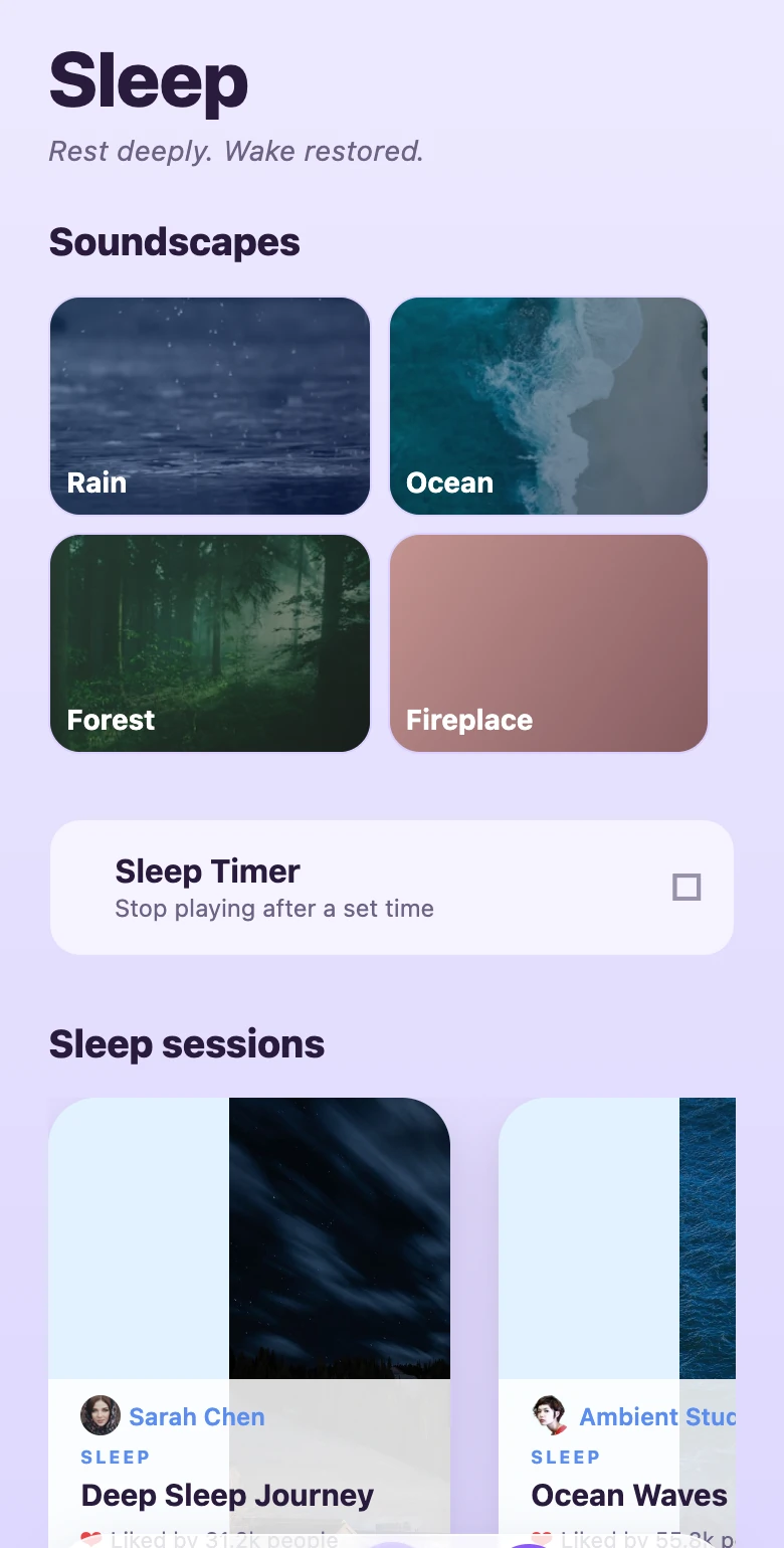 WelQu sleep journey